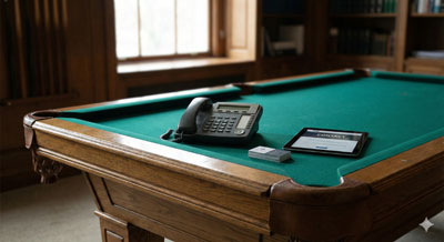 Contact our pool table service team
